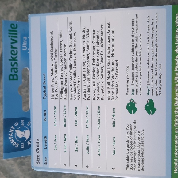 Muzzle Baskerville nib - Picture 5 of 5